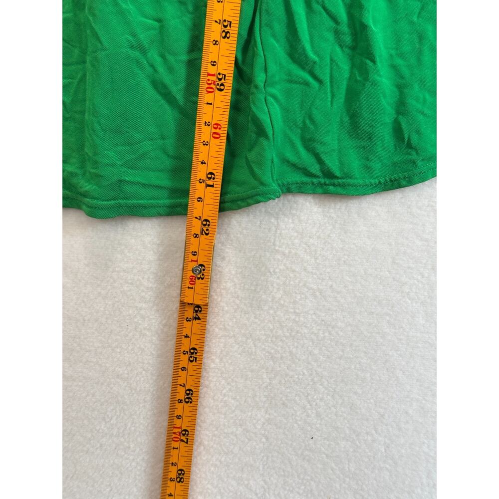 A.L.C Adeline Fern Green Ruched Jersey Stretch Asymmetric Maxi Midi Dress S - Picture 7 of 12